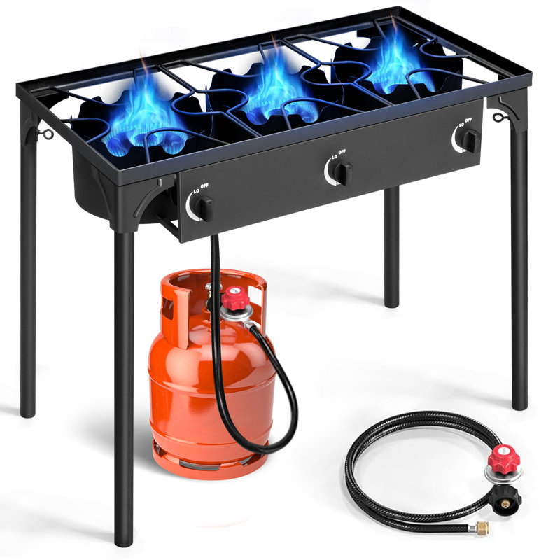 Ubesgoo 3-Burner Propane Outdoor Stove & Reviews - Wayfair Canada